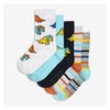 Toddler Boys' 5 Pack Crew Socks In Multi - $5.94 (2.06 Off)