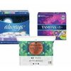 Always Pads or Liners, L. Pads, Liners or Tampons or Tampax Tampons - $8.99/pkg