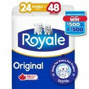 Royale Original Velour Bathroom Tissue  - $10.77 ($6.20 off)