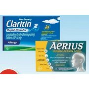 Aerius or Claritin Allergy Products - $28.99