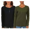 Natural Reflections Women's Thermal Henley - $21.99-$24.99 (30% off)