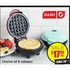 Dash Mini Round Waffle Maker - 4" - $17.99 (28% off)