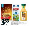Lactantia Purfiltre Milk, Simply Refrigerated Juice Or Drinks Or General Mills Cereal - $3.33 ($1.66 off)