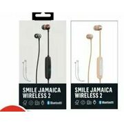 Marley Smile Jamaica Wireless 2 Bluetooth Earbuds - $29.99