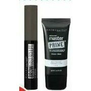 Maybelline New York Master Prime, Brow Fast Sculpt or Instant Age Rewind Perfector 4-in-1 Makeup - Up to 15% off