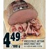 Irresistibles Artisan Angus Roast Beef - $4.49/100g