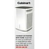 Cuisinart Air Purifier White Filter  - $199.99-$349.99 (Up to 50% off)