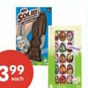 Allan Mr. Solid Chocolate Bunny, Carnaby Sweet Hollow Eggs or Chocolate Bunny - $3.99