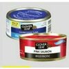 Clover Leaf Yellowfin Chunk Light Tuna or Flaked Pink Salmon - $2.99